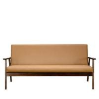 ราคา โซฟาไม้ยางพารา 3 ที่นั่ง EVERGREEN FURNITURE S-C-03 150*62*72 ไม้สีน้ำตาลเข้ม เบาะหนังสีน้ำตาล (888168100086)