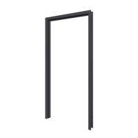 ราคา วงกบประตูเหล็ก PROFESSIONAL DOOR FR2LBK 96.4x203.5 ซม. สีเทาเม็ดทราย (1291084)