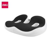 ราคา เบาะรองนั่งเพื่อสุขภาพ Deli VS763-BK-01 สีดำ (888134600079)