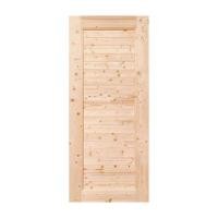 ราคา ประตูไม้สนนิวซีแลนด์ ไม่เจาะลูกบิด MODERN DOORS CE-04 ลวดลาย 80X180 ซม. สีธรรมชาติ (1281998)