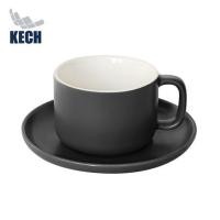 ราคา ชุดกาแฟ PORCELAIN 245 มล. KECH TWO TONE สีดำ (1287578)