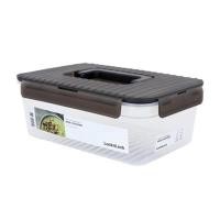 ราคา กล่องอาหาร LOCKNLOCK WAVE CONTAINER 3.5 ลิตร สีเทา (1275953)