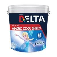 ราคา สีน้ำทาภายใน ชนิดกึ่งเงา DELTA MAGIC COOL SHIELD BASE A สีขาว 2.5 แกลลอน (1291206)
