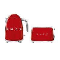 ราคา ชุดเซ็ตกาต้มน้ำและเครื่องปิ้งขนมปัง SMEG KLF03RDEU+TSF01RDEU สีแดง (1292261)