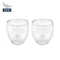 ราคา แก้วน้ำ 250 มล. KECH DOUBLE WALL C (แพ็ก 2 ใบ) (1263353)