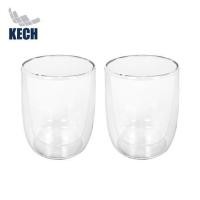 ราคา แก้วน้ำ 250 มล. KECH DOUBLE WALL S (แพ็ก 2 ใบ) (1263363)