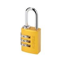 ราคา กุญแจรหัส ABUS HAFELE 482.01.857 20 มม. สีเหลือง (1013756)