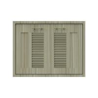 ราคา บานซิงค์คู่เกล็ดผสม JUPITER GLORY TEAK 83x63 ซม. สีน้ำตาล (1240586)