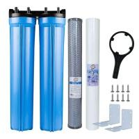 ราคา เครื่องกรองน้ำใช้ 2 ขั้นตอน UNI PURE รุ่น UB-201 ขนาด 20 นิ้ว (พร้อมไส้ PP/CTO) (888111800041)