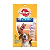 ราคา ขนมขัดฟันสุนัข PEDIGREE DENTA STIX พันธุ์กลาง รสเนื้อรมควัน 98 ก. (1210226)