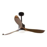 ราคา พัดลมโคมไฟ WINFAVOUR WF556CP พลาสติก MODERN 56 นิ้ว สีน้ำตาล (1117519)