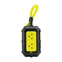 ราคา บล็อกยาง 2 ช่อง พร้อมสาย VOX 3X2.5 ตร.มม. 20 ม. สีเหลือง/ดำ (1252515)