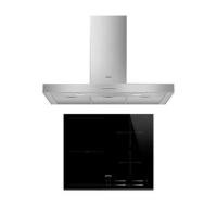 ราคา เตาฝัง+เครื่องดูดควัน SMEG SI1M7643B+KBT900XE (1293023)