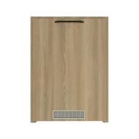 ราคา บานถังแก๊ส WPC PARAZZO ENZO มือจับดำ 50x70 ซม. สี เนเจอรัลโอ๊ค (1160306)