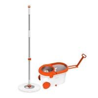 ราคา ชุดอุปกรณ์ถังปั่นพร้อมไม้ม็อบ ZUMO ZM01 สีขาว/ส้ม (1285596)