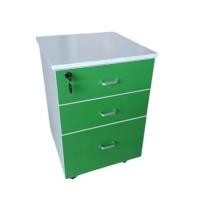 ราคา [PRE-ORDER] ตู้ลิ้นชัก 3 ชั้น PROMA-OF07-01 40CM สีขาว/เขียว (888126000445)