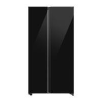 ราคา ตู้เย็น SIDE BY SIDE SAMSUNG RS70F65Q1BST 23.1 คิว กระจกดำ (1289197)