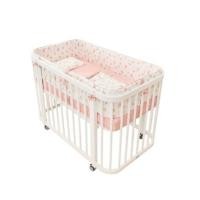 ราคา เตียงนอนเด็ก IDAWIN รุ่น CLASSIC สี WHITE-PINK (888135200017)