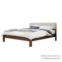 ราคา เตียง 5 ฟุต EVERGREEN FURNITURE B-1520-D-PU18 สีไม้เข้ม (888168100123)