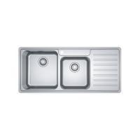ราคา ซิงค์ฝัง 2หลุม 1ที่พักขวา FRANKE BCX 621 RH สเตนเลส (1103021)