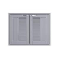 ราคา บานซิงค์คู่เกล็ดผสม KITZCHO ZOUL 86x66 ซม. สีเทา (1221167)