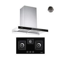 ราคา เตาฝัง+เครื่องดูดควัน HAFELE IRENE+GASPARO 495.07.430 (1267598)