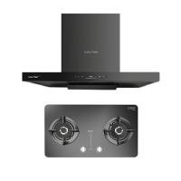 ราคา เตาฝัง+เครื่องดูดควัน LUCKY FLAME LGS9102+RG911T(NB) (1270598)