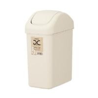 ราคา ถังขยะเหลี่ยมฝาสวิง LUSTROWARE 5 ลิตร สีครีม (1256347)