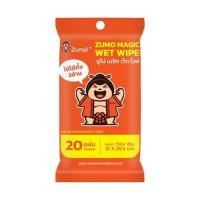 ราคา ผ้าเช็ดทำความสะอาดแบบเปียก ZUMO ZM34 20 แผ่น (1286767)