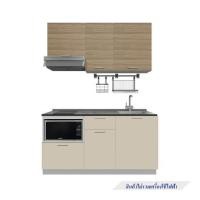 ราคา ครัวไม้สำเร็จ STARMARK CONTE 166_R 166 ซม. (1184623)