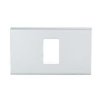 ราคา หน้ากาก 1 ช่อง PANASONIC WEG6801MW สีเงิน (131555)
