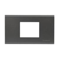 ราคา หน้ากาก 2 ช่องกลาง PANASONIC WEG68029MH สีเทา (131565)