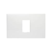 ราคา หน้ากาก 1 ช่อง HACO W1111-H สีขาว (1075721)