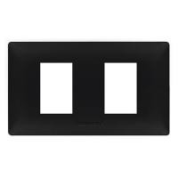 ราคา หน้ากาก 2 ช่อง PANASONIC WEGN6802 สีดำ (1156366)