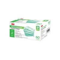 ราคา หน้ากากอนามัย 3M แพ็ก 50 ชิ้น สีเขียว (1169483)