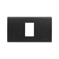 ราคา หน้ากาก 1 ช่อง PANASONIC WEG6801MB สีดำเมทาลิค (1169789)