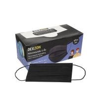 ราคา หน้ากากอนามัยการแพทย์ Dexzon สีดำ 50 ชิ้น (1170640)