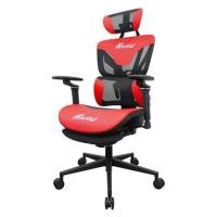 ราคา เก้าอี้สุขภาพ SURE HAIKU PL-45GM สีดำ/แดง (1269177)