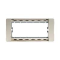 ราคา หน้ากาก 3 ช่อง SIMON 52S-F3-G7 สีทอง (1275144)