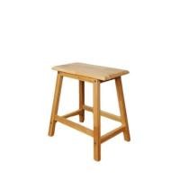 ราคา เก้าอี้บาร์ ไม้ยางพาราแท้ เก้าอี้สตูล EVERGREEN FURNITURE STC-18 43X23X45 CM. สีไม้ธรรมชาติ (888168100132)