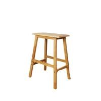 ราคา เก้าอี้บาร์ ไม้ยางพาราแท้ เก้าอี้สตูล EVERGREEN FURNITURE STC-24 43X23X60 CM. สีไม้ธรรมชาติ (888168100136)