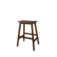 ราคา เก้าอี้บาร์ ไม้ยางพาราแท้ เก้าอี้สตูล EVERGREEN FURNITURE STC-24 43X23X60 CM. สีน้ำตาลเข้ม (888168100138)