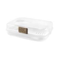 ราคา กล่องอาหารไมโครเวฟเหลี่ยม DOUBLE LOCK 1639 2.5 ลิตร (1023086)