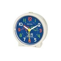 ราคา นาฬิกาตั้งโต๊ะพลาสติก RHYTHM CRE306NR77 3.5X3.5 นิ้ว สีขาว/ฟ้า (1216909)
