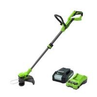 GREENWORKS เครื่องเล็มหญ้า 24 โวลต์ รุ่น GWS0001
