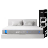 ราคา ที่นอนยางพาราอัลตร้าไฮบริด 6 ฟุต LUNIO QUANTUM MAX LITE หนา8 นิ้ว (888170800162)