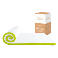 ราคา แผ่นรองนอนเมมโมรี่โฟม 6 ฟุต NOOZ ERGO GREENTEA THE 7 ZONE (888170800242)