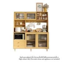 ราคา ตู้สูงบานผสม SB FURNITURE MIZU 19215432 160 ซม. สี CANYON OAK (1294761)