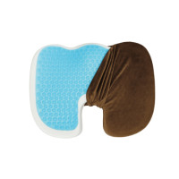 ราคา เบาะรองนั่ง เมมโมรี่โฟม รุ่นเจลเย็น ABLOOM 0190019013013_สีน้ำตาล (888125000174)