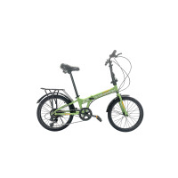 ราคา จักรยานพับ HERO รุ่น ODESSY สีเขียว 7เกียร์ shimano (888109200001)